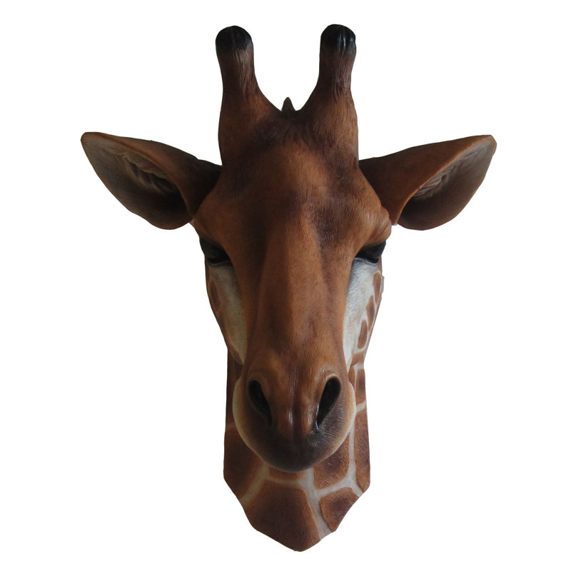 Bloomsbury Market Giraffe Hanging Sculpture Wall Decor Wayfair